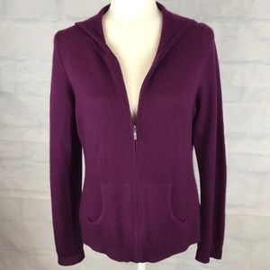 Cashmere Charter Club Luxury Hoodie Cardigan